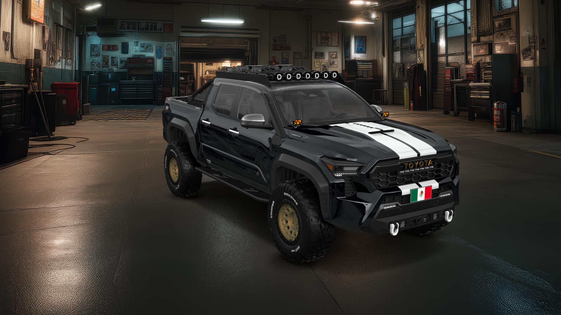 Toyota Tacoma Crew Cab 4 Door pickup truck 2024 tuning