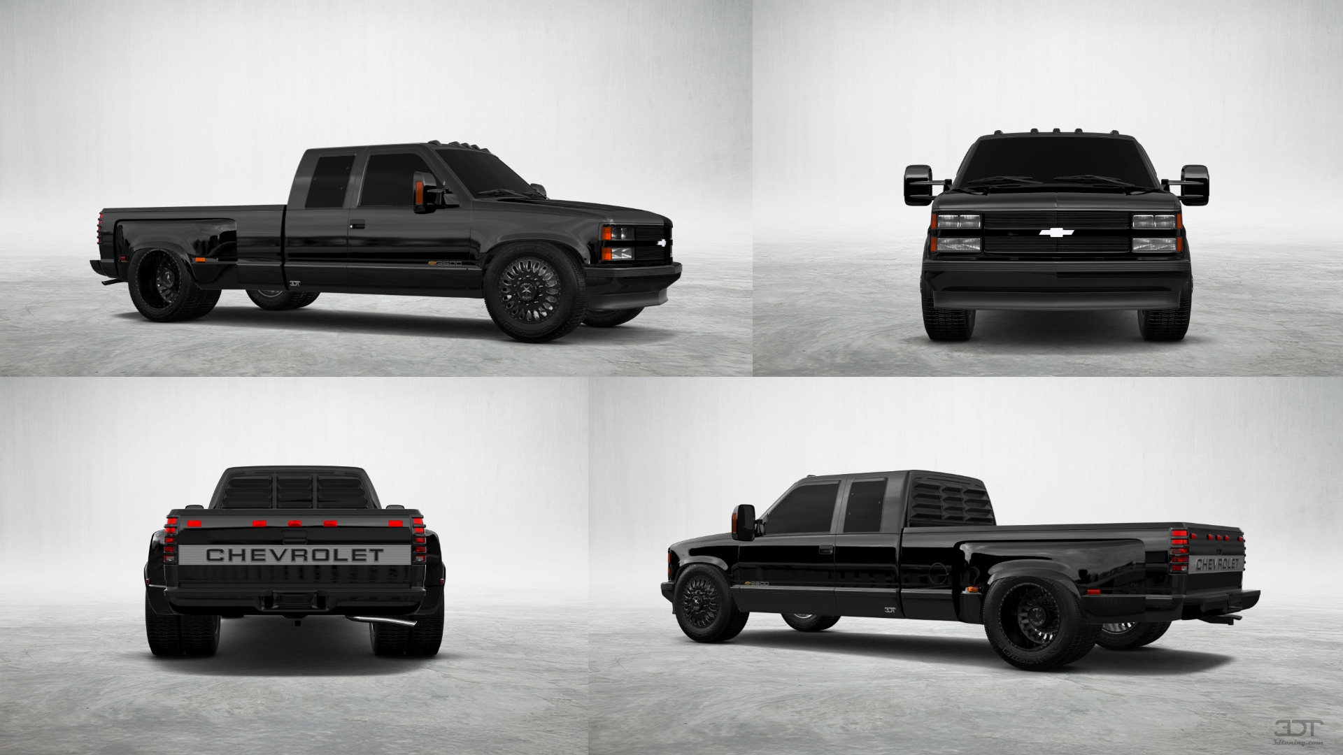 Chevrolet K3500 Extended Cab Pickup Truck 1988 tuning