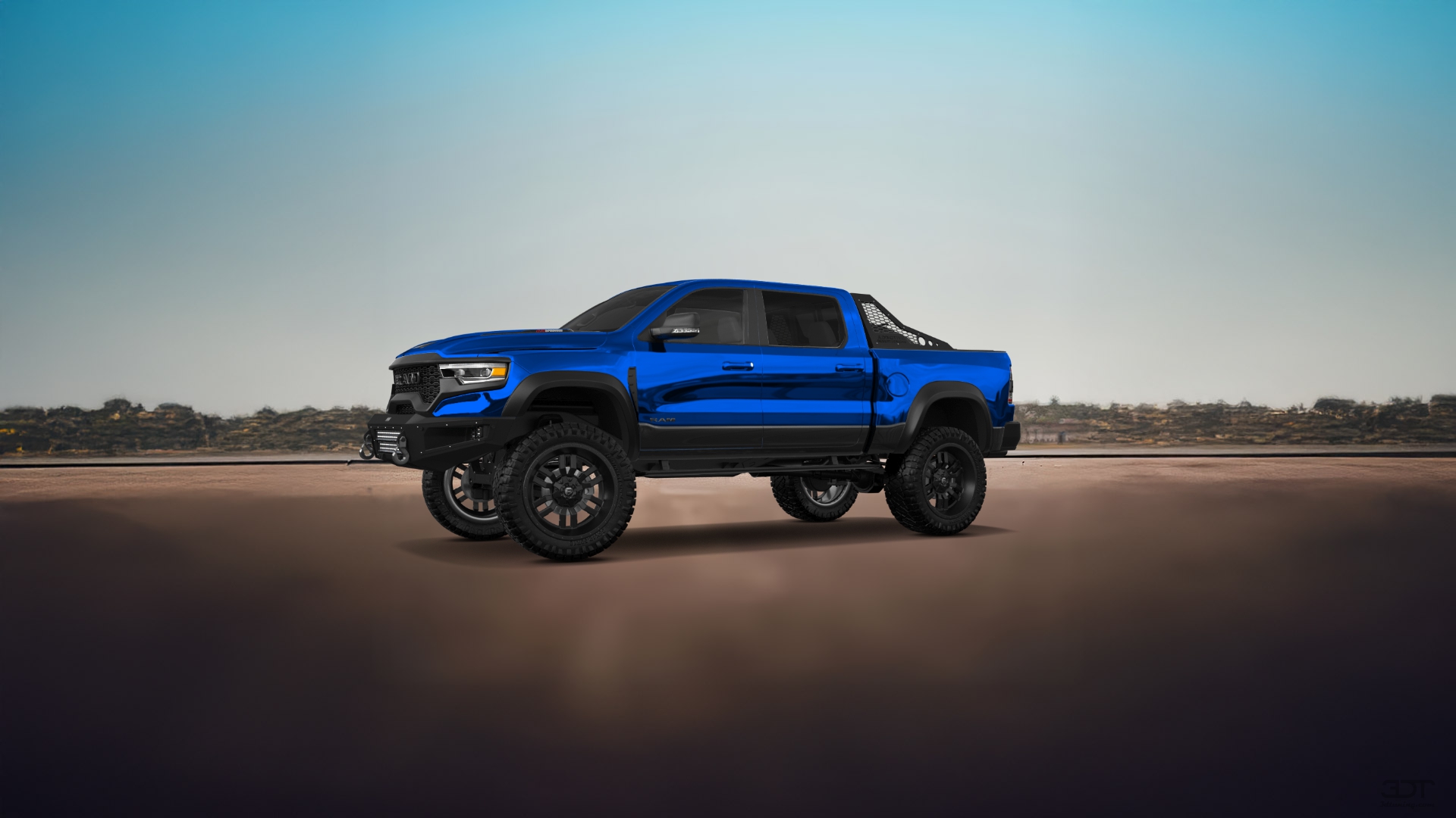 Dodge Ram 1500 TRX 4 Door pickup truck 2021 tuning