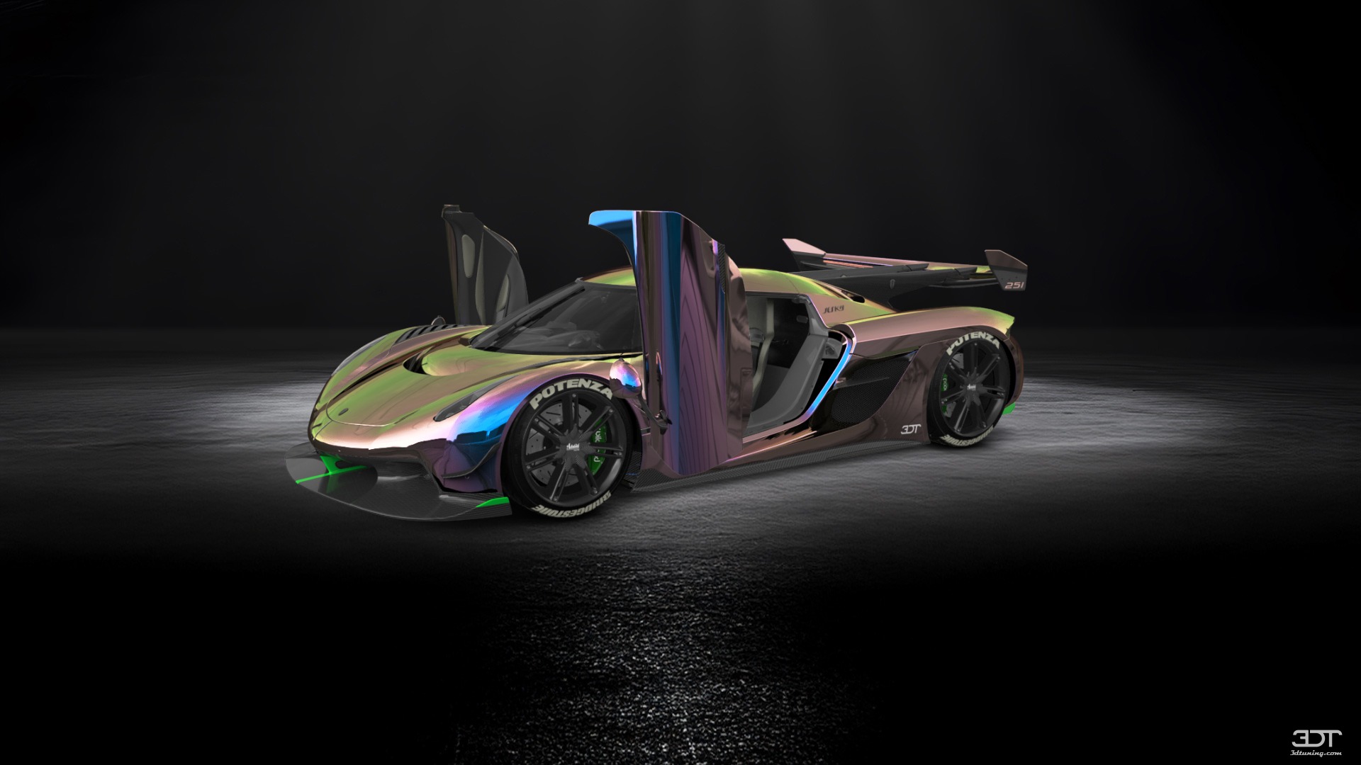 Koenigsegg Jesko 2 door targa top 2020