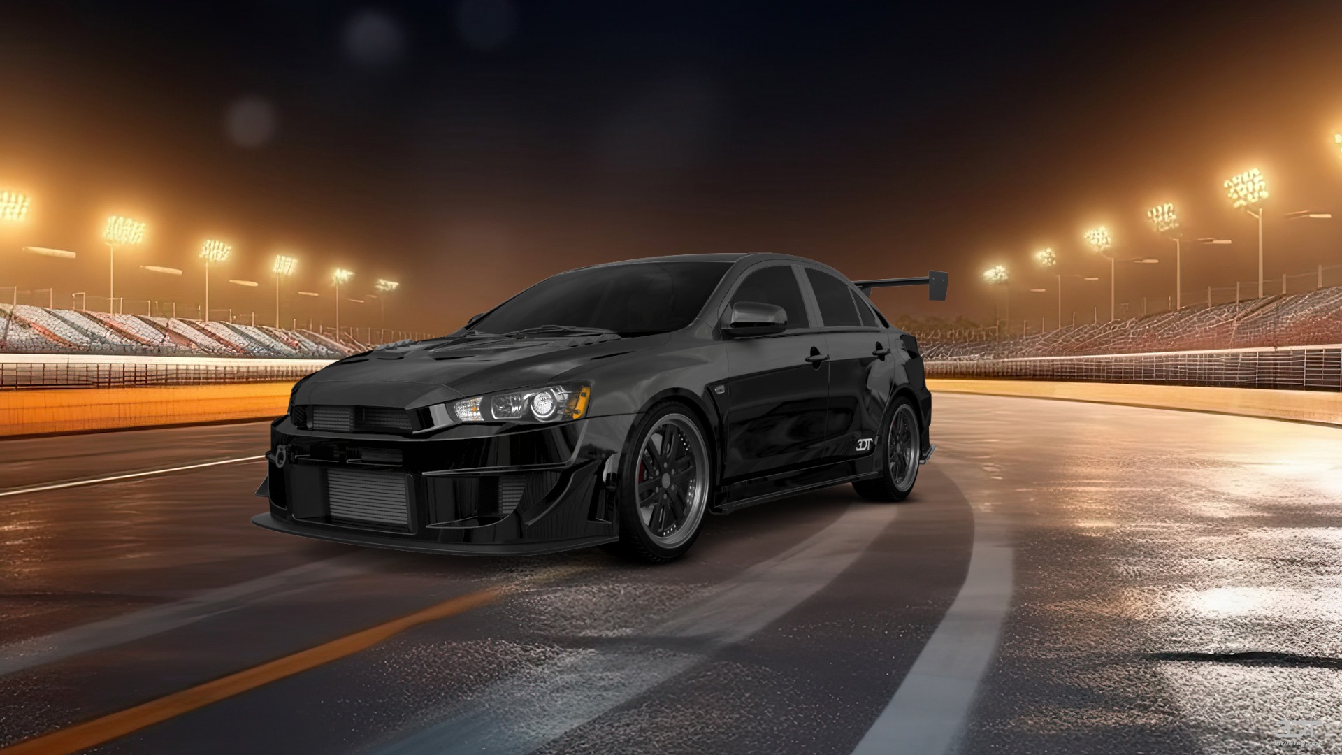 Mitsubishi Lancer Evolution X Sedan 2008
