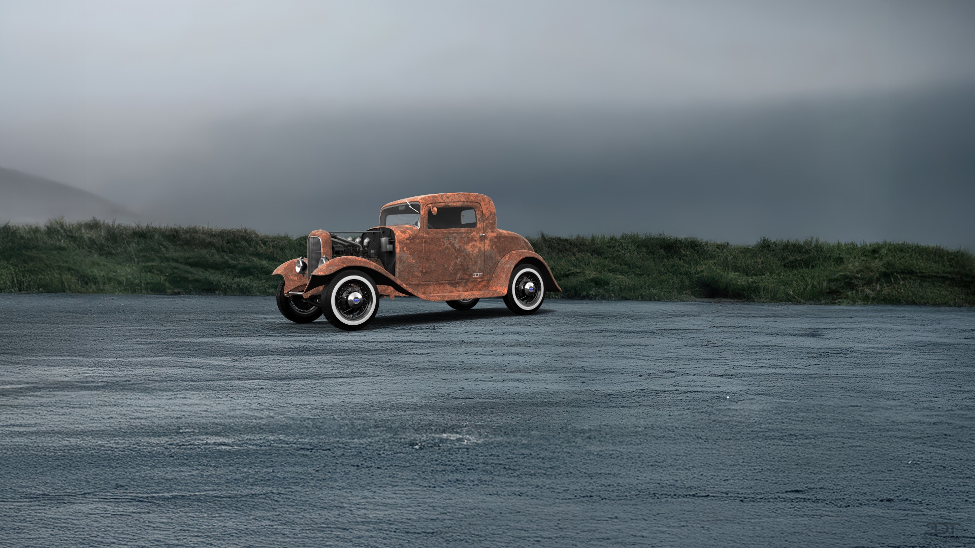 Ford Model B Deluxe 2 Door Coupe 1932 tuning