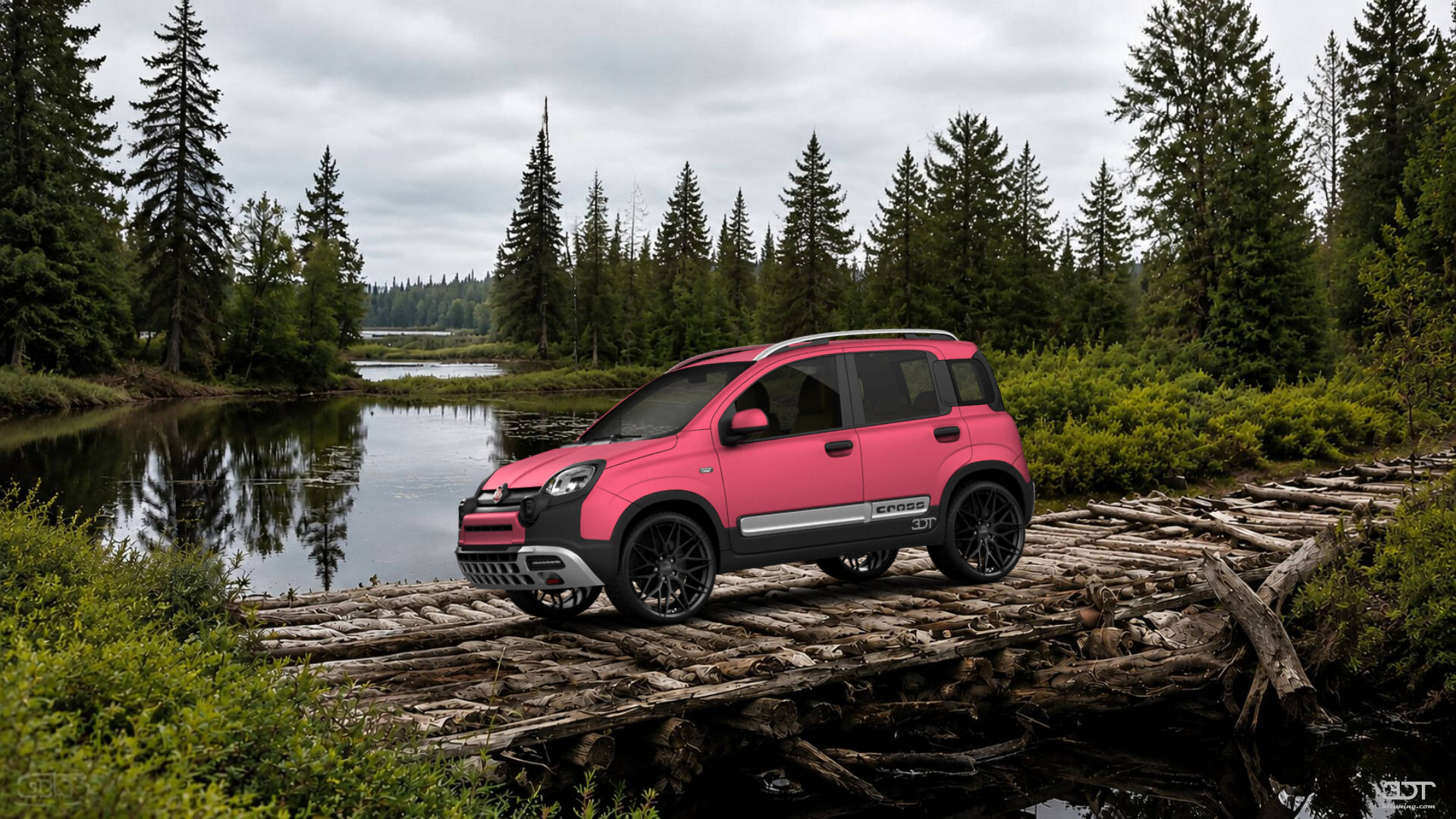 Fiat Panda Crossover 2014 tuning