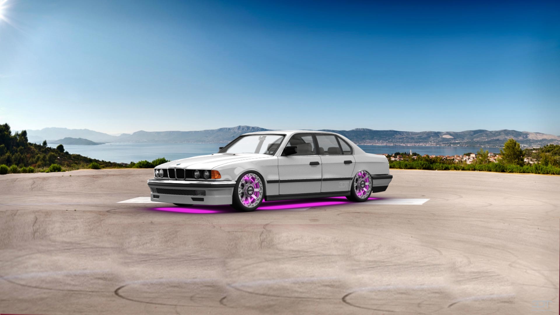 BMW 7 Series Sedan 1986