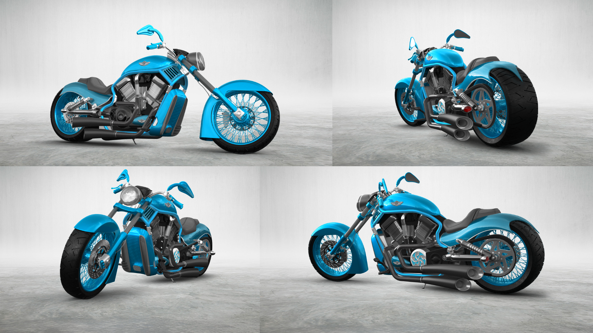 Harley-Davidson Custom Chopper Cruiser 2011 tuning