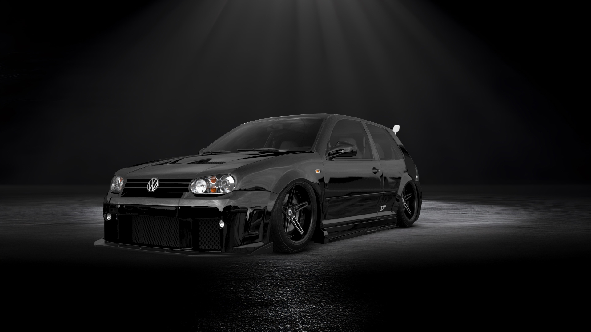 Volkswagen Golf 4 (mk4) 3 Door Hatchback 1997 tuning