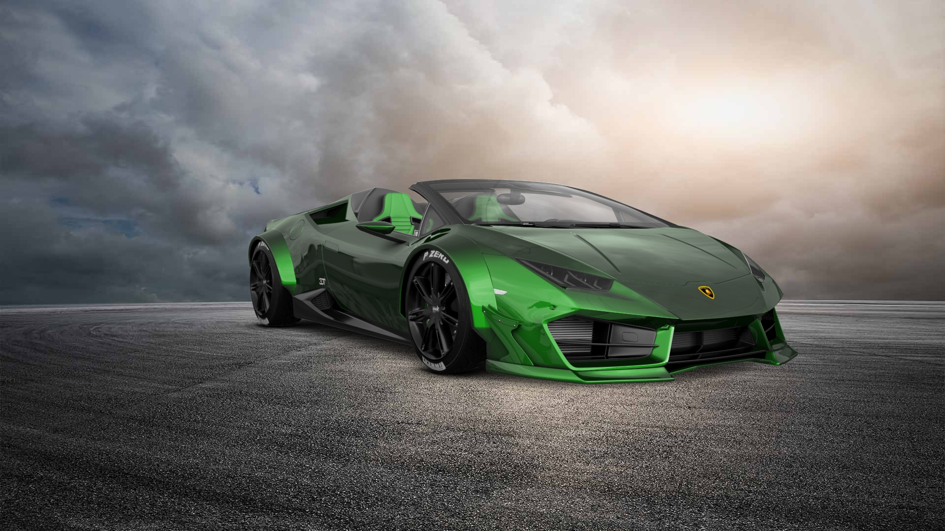 Lamborghini Huracan Spyder 2 Door Convertible 2016 tuning