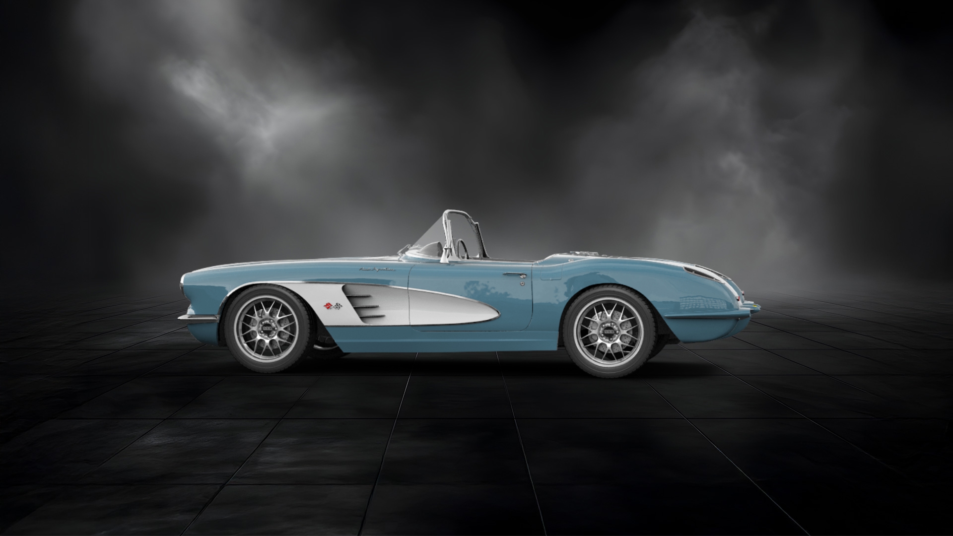 Chevrolet Corvette Convertible Coupe 1958 tuning