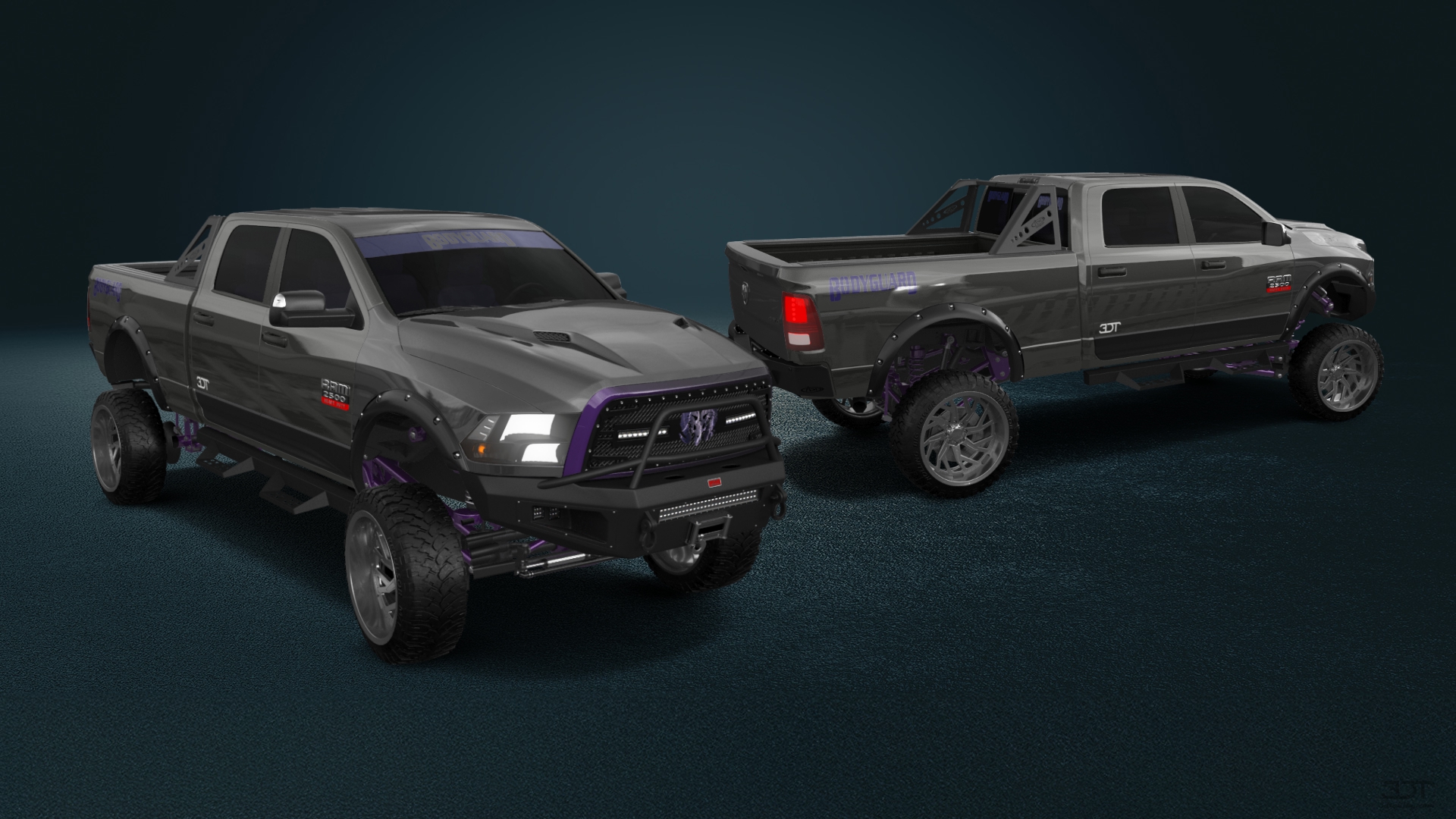 Dodge Ram 2500 4 Door Truck 2014