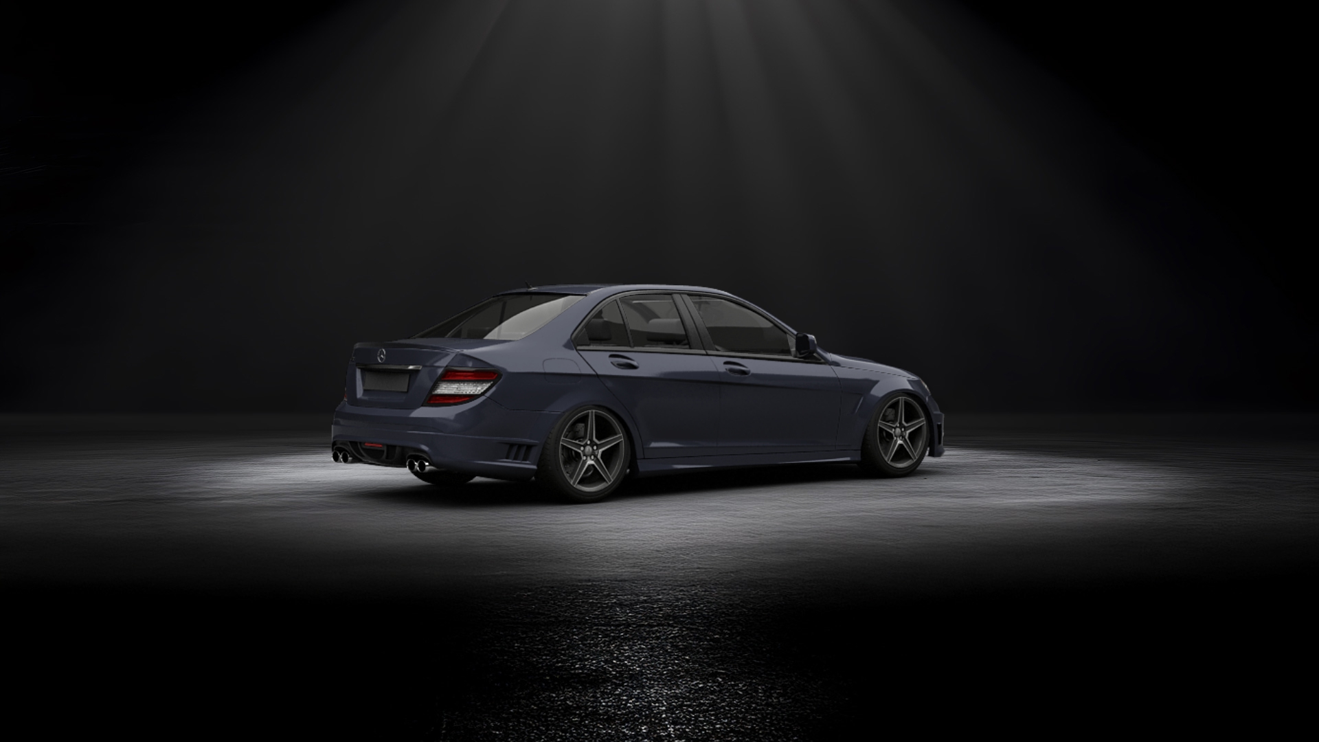 Mercedes C class Sedan 2007 tuning