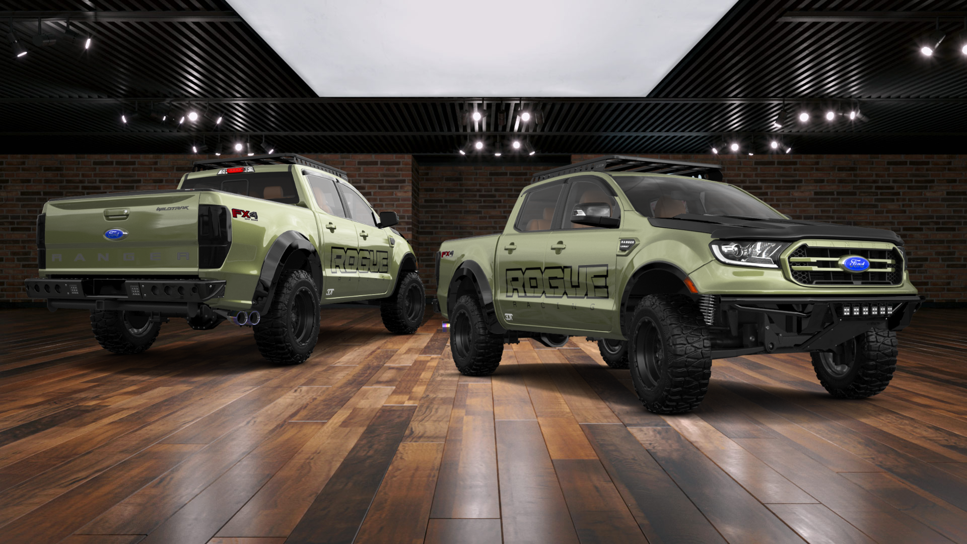 Ford Ranger 4 Door pickup truck 2019