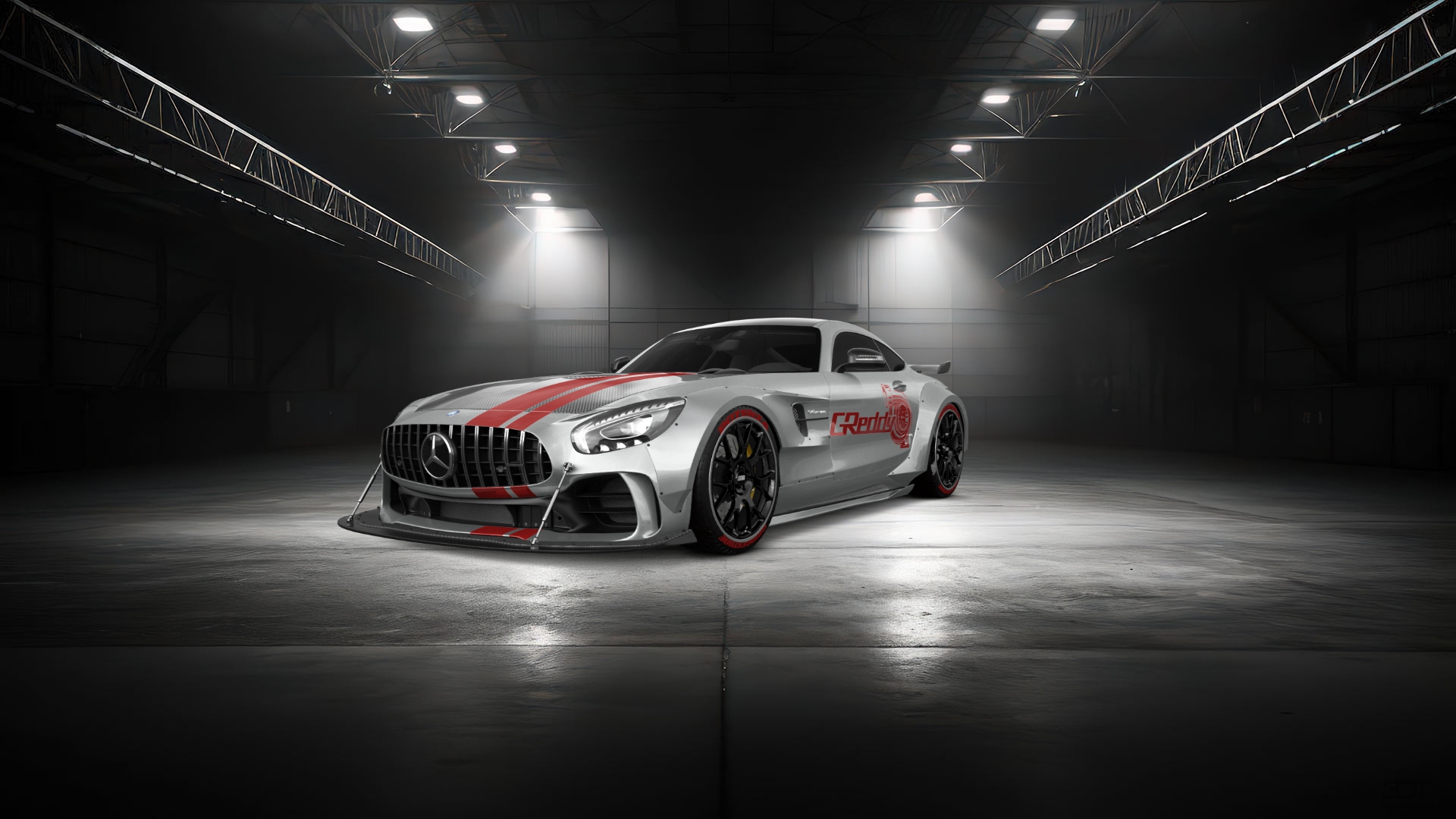 Mercedes AMG GT 2 door fastback coupe 2015 tuning