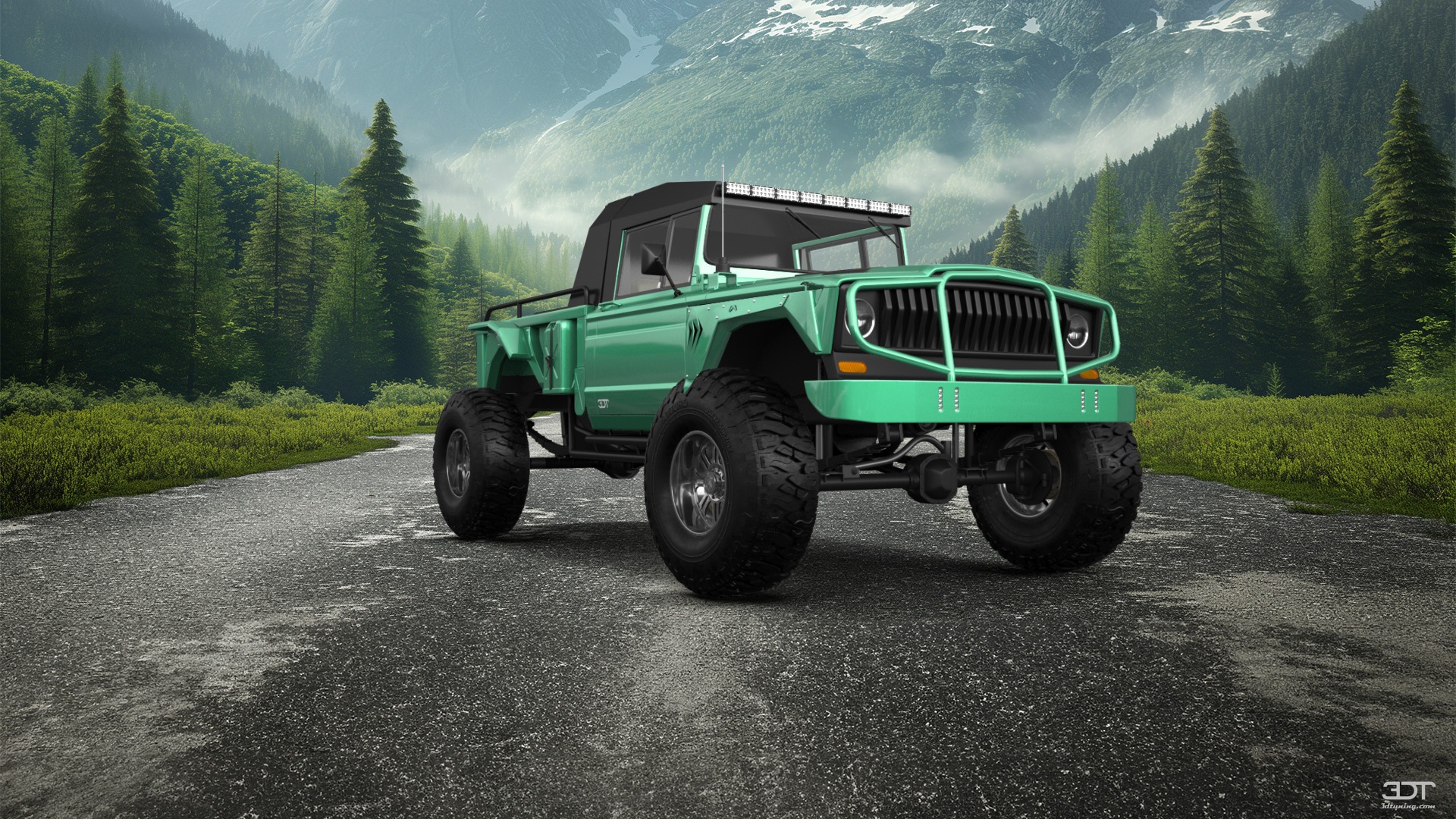 Jeep Kaiser M715 2 Door pickup truck 1968