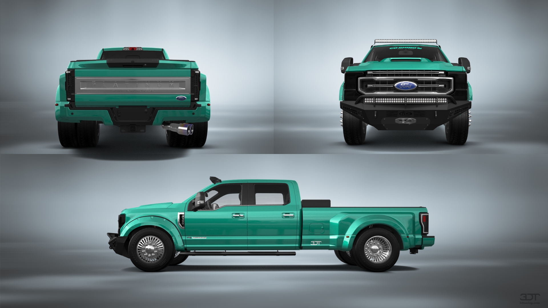 Ford F-350 DRW 4 Door pickup truck 2021 tuning