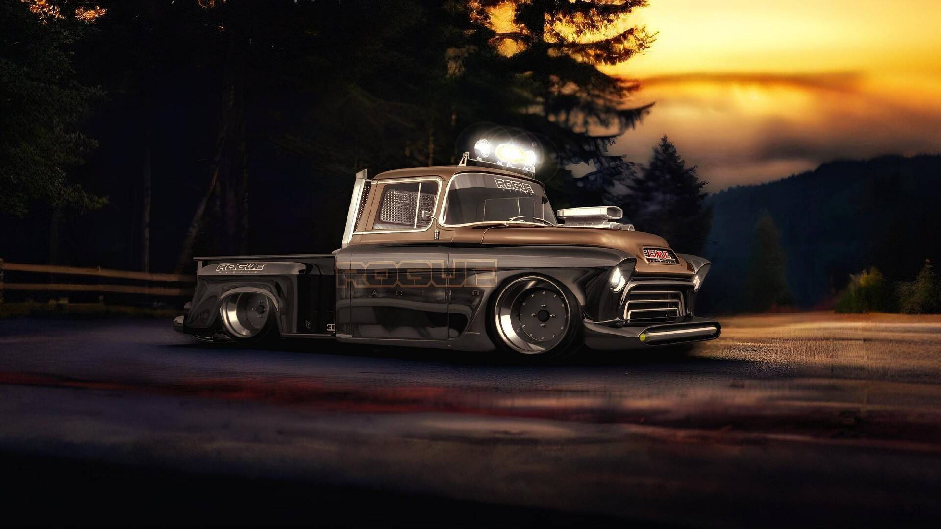 GMC 100 Stepside 2 Door pickup truck 1954 Images