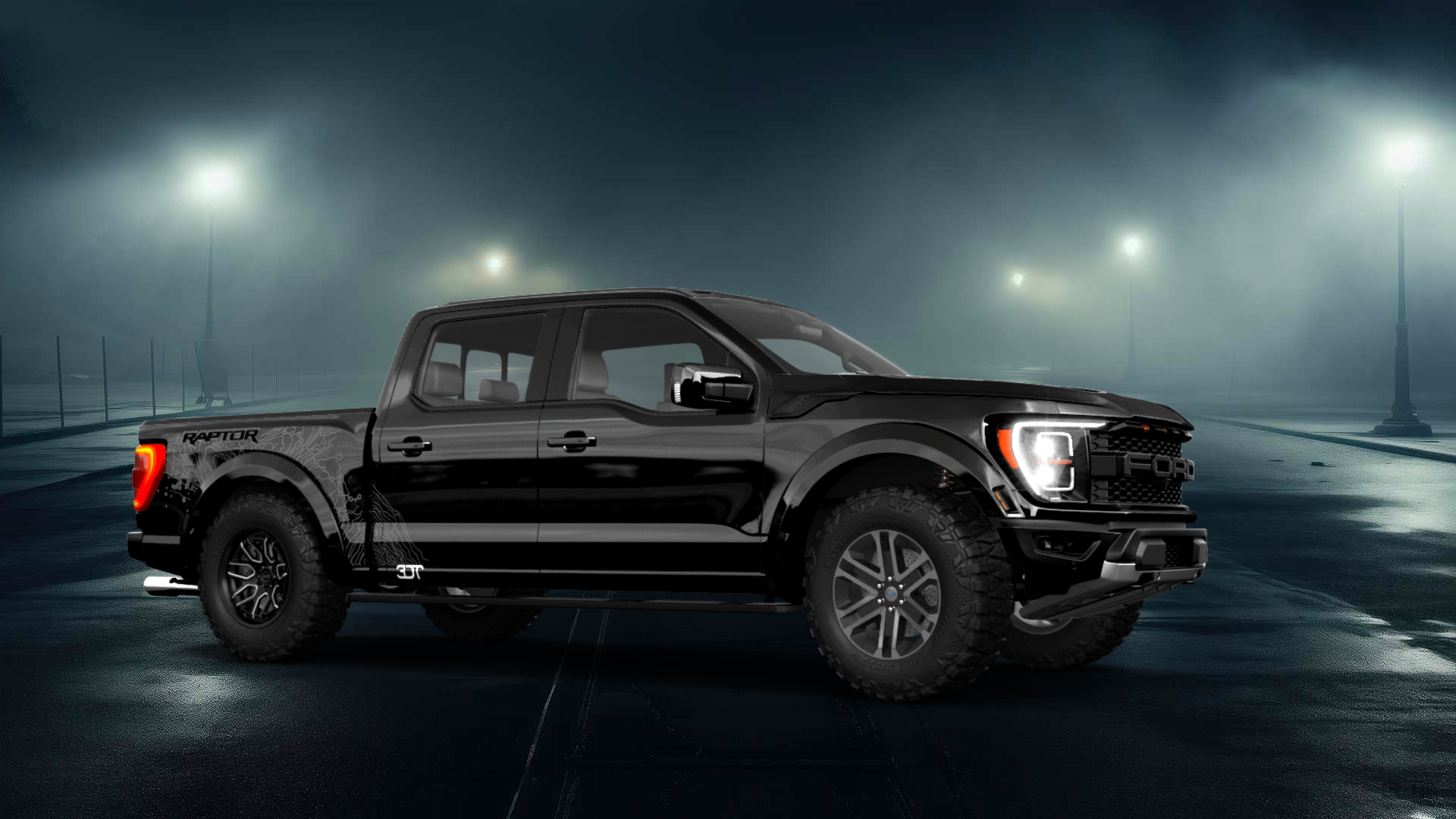 Ford F-150 Raptor 4 Door pickup truck 2021