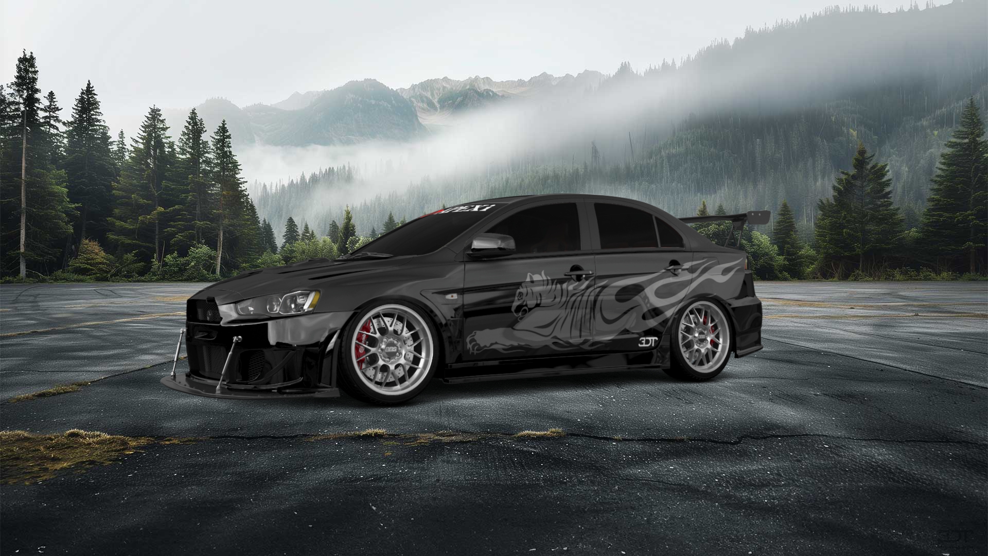 Mitsubishi Lancer Evolution X Sedan 2008 tuning