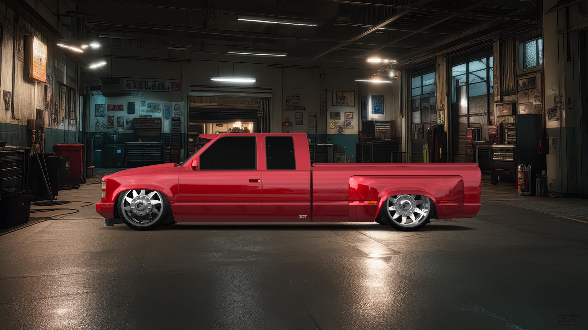 Chevrolet K3500 Extended Cab Pickup Truck 1988 tuning