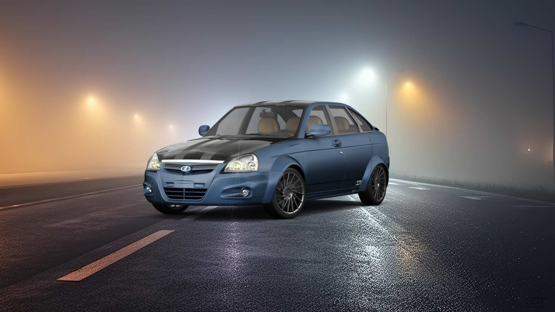 Lada Priora 2172 5 Door Hatchback 2012 tuning