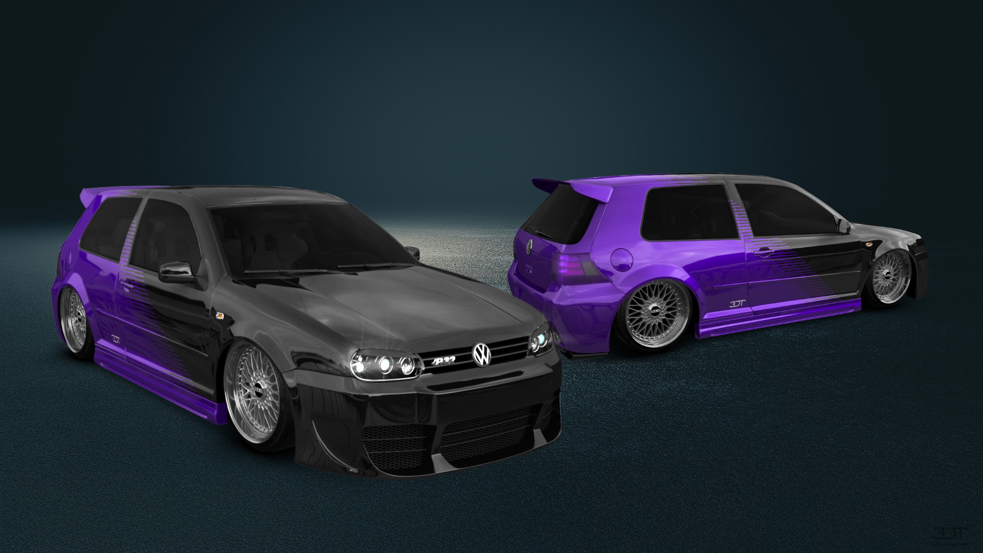 Volkswagen Golf 4 (mk4) 3 Door Hatchback 1997 tuning