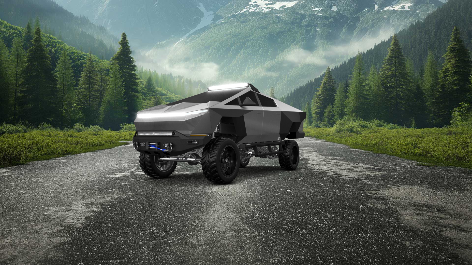Tesla Cybertruck Truck 2021 tuning