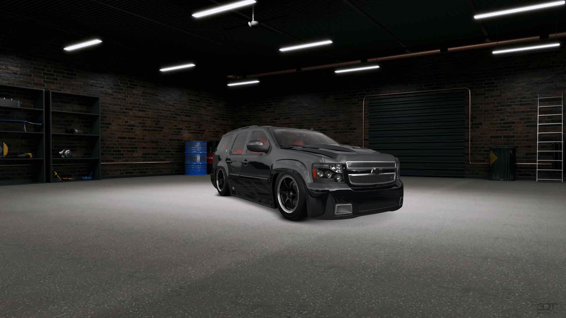 SUV FROM GARAGE