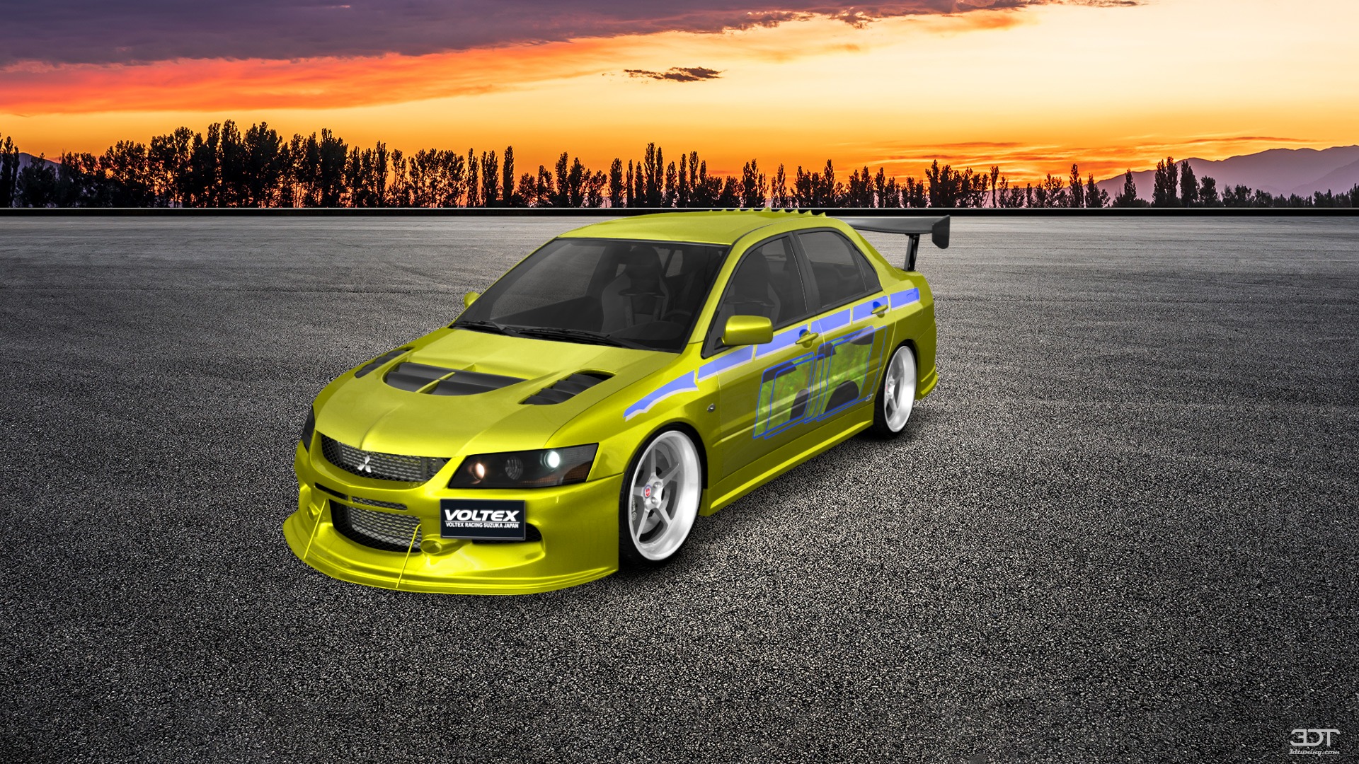 Mitsubishi Lancer Evo IX 4 Door Saloon 2005 Images