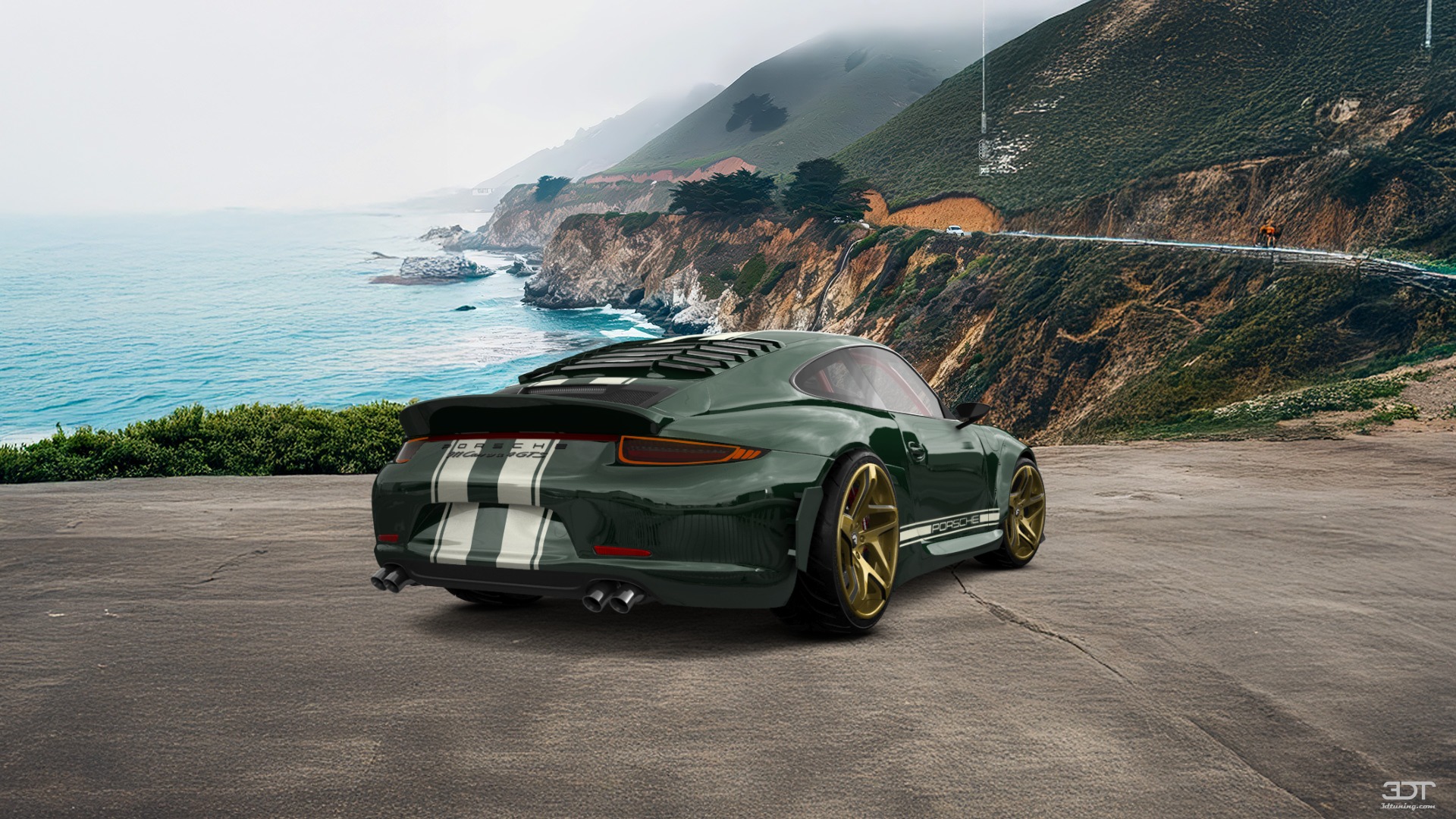 Porsche 911 Carrera 2 Door Coupe 2011 tuning