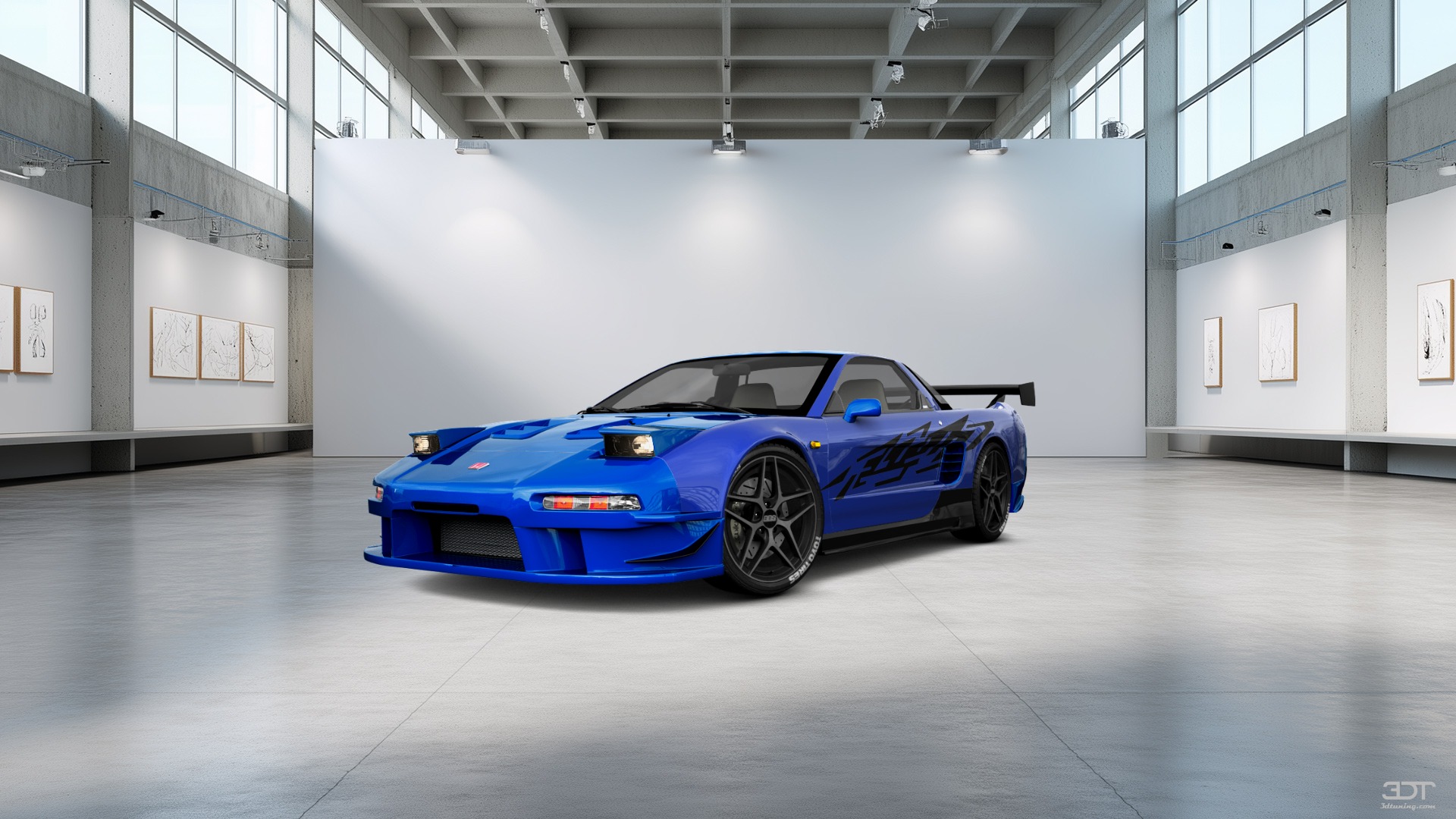 Tuning Honda NSX 2 Door Coupe 1990