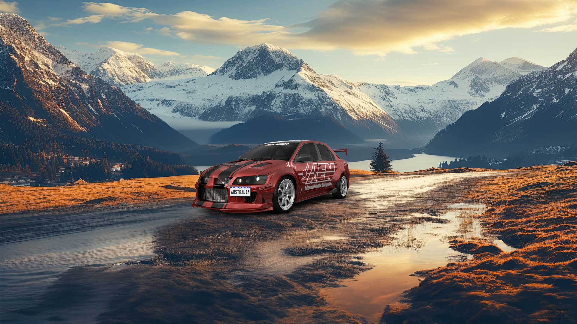 Mitsubishi Lancer Evo IX 4 Door Saloon 2005 tuning