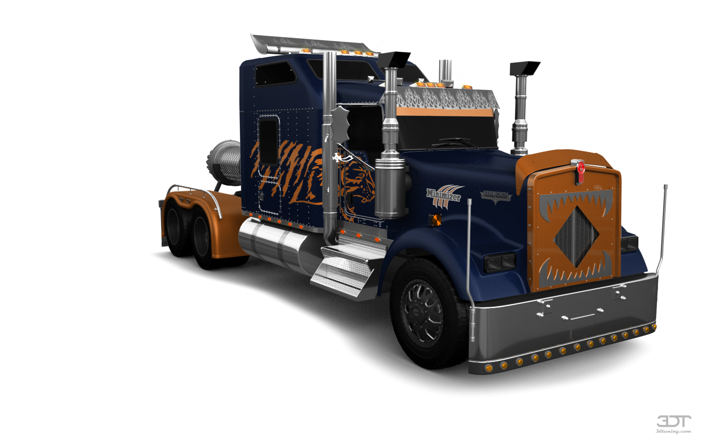 Kenworth W900 Sleeper Cab Truck 2015