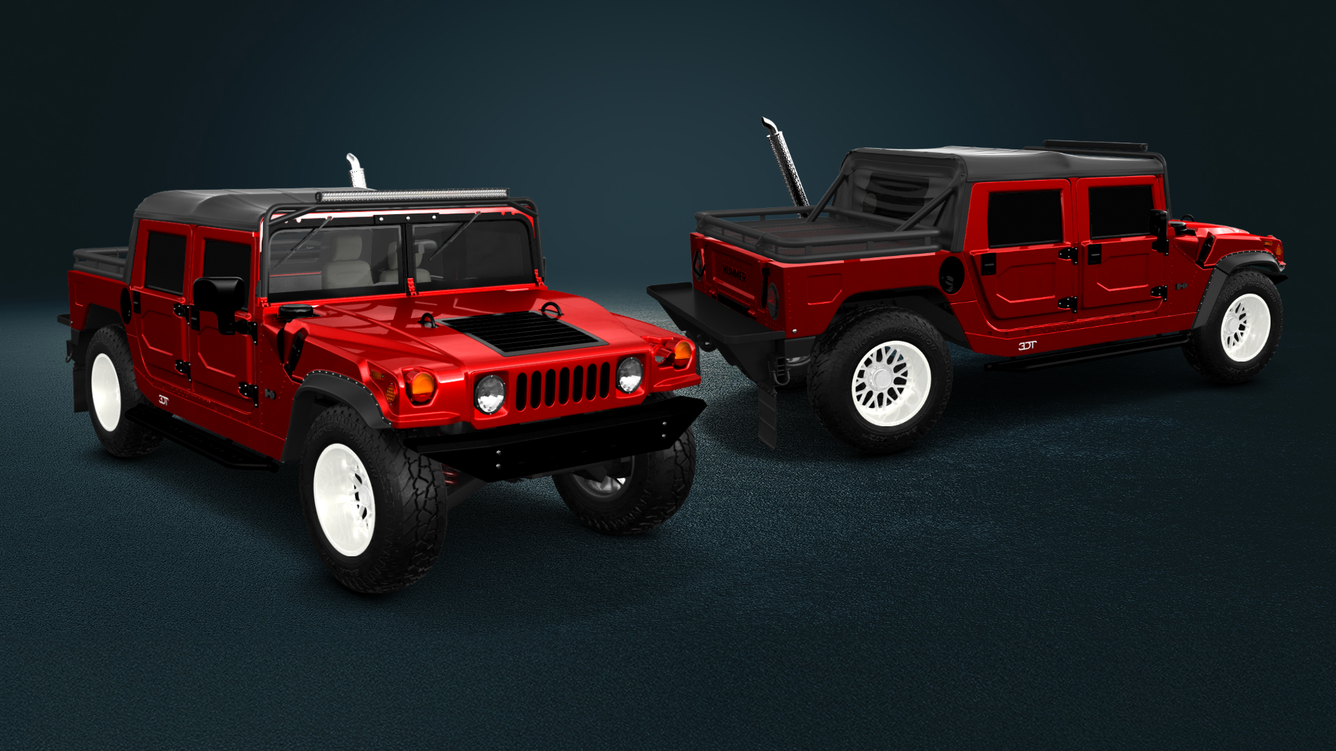 Tuning Hummer H1 4 Door SUV 1992