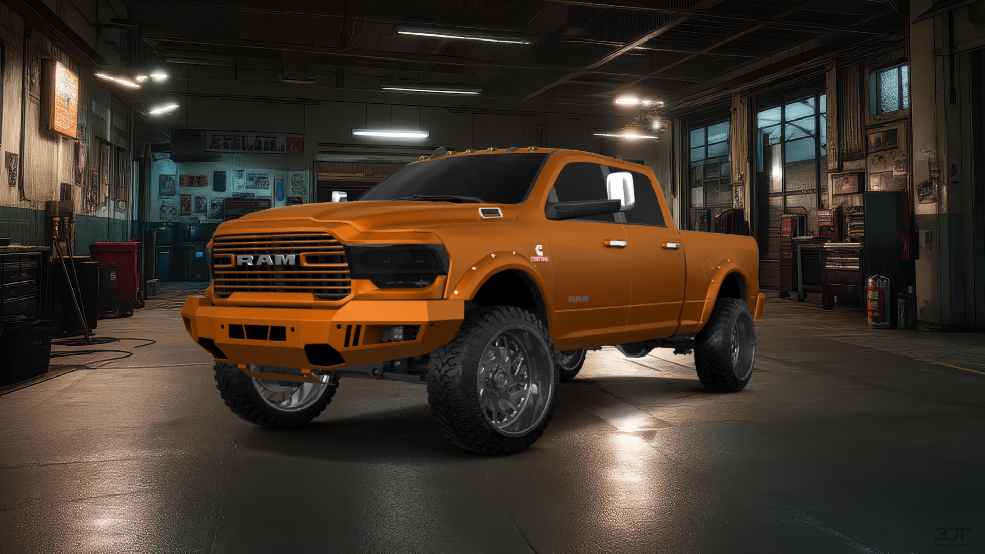 Dodge Ram 2500 4 Door pickup truck 2020 tuning