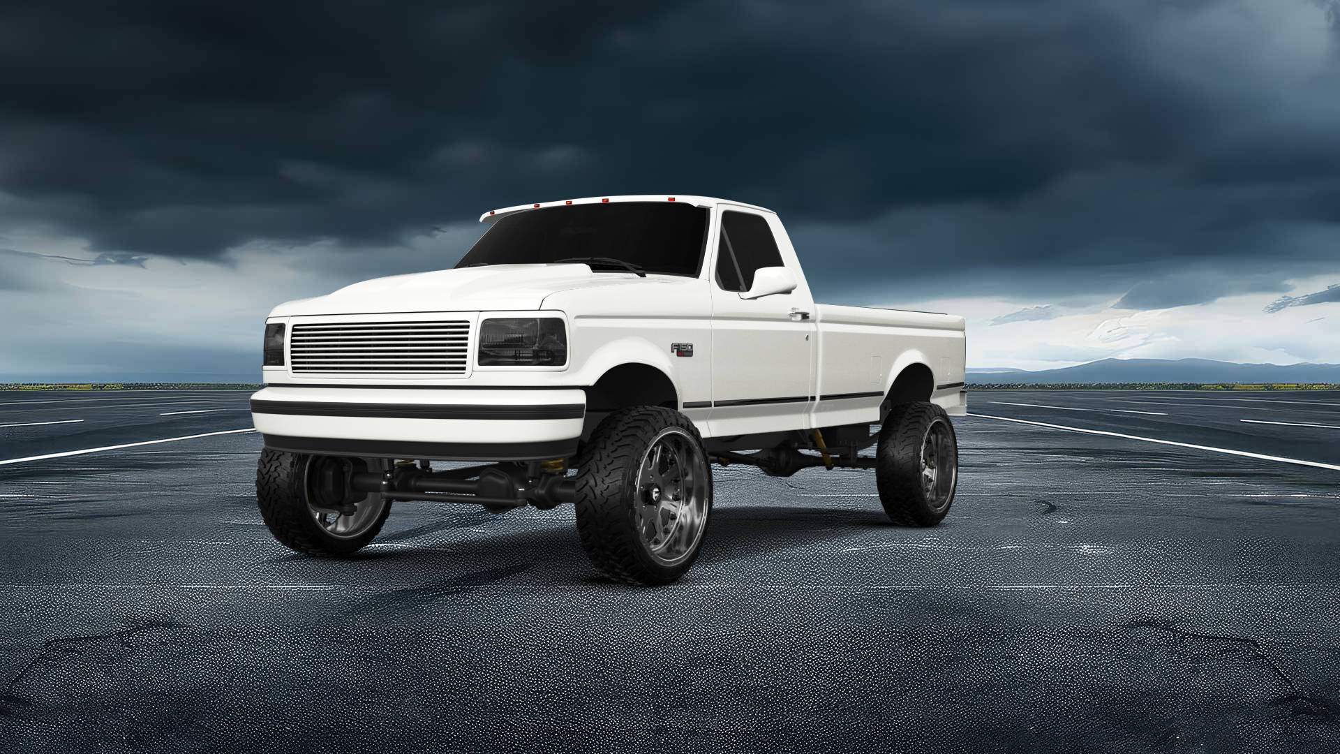 Ford F-150 Regular Cab 2 Door pickup truck 1992 tuning