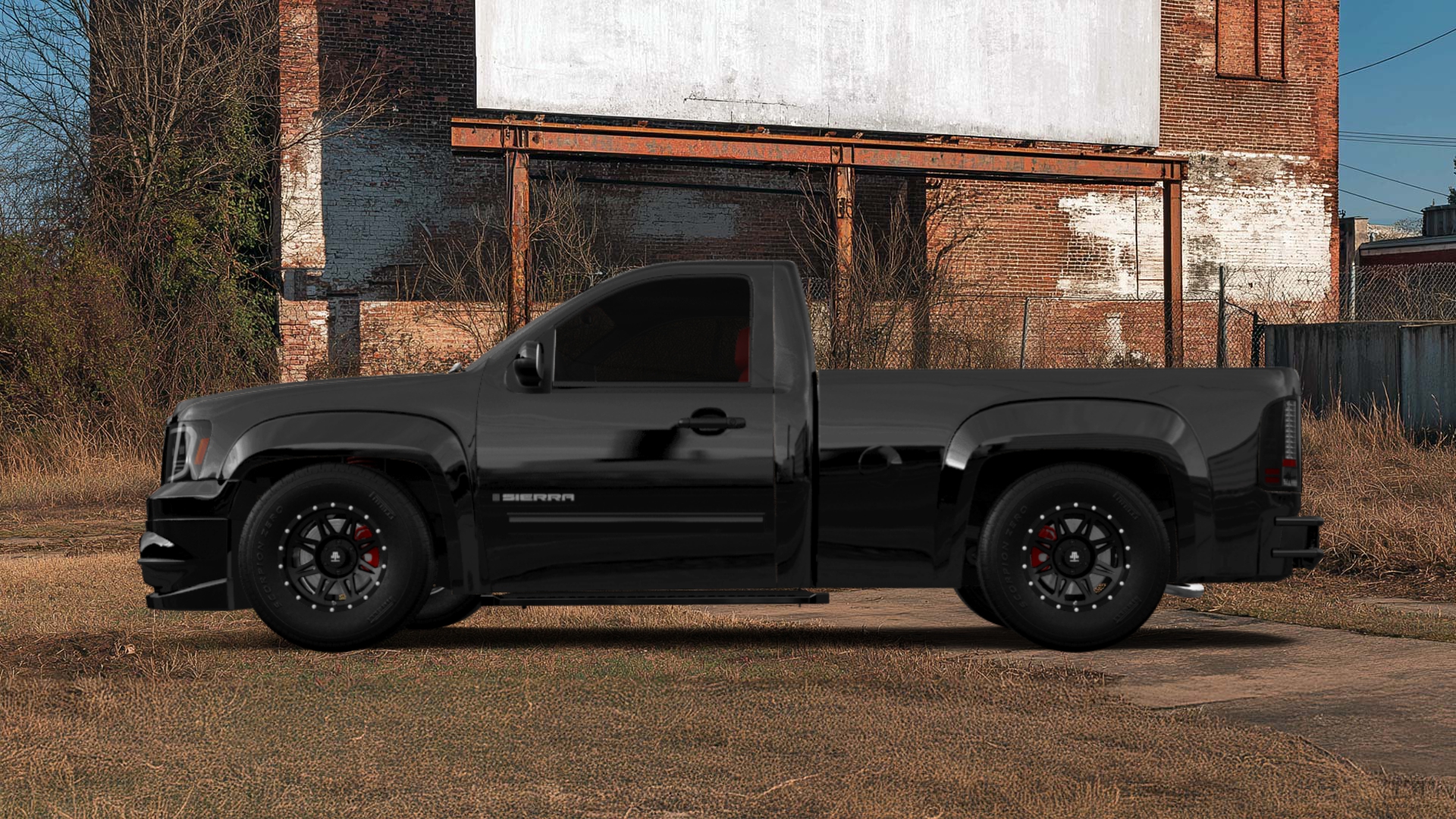GMC Sierra 1500 Regular Cab 6.6 box 2 Door truck 2007 tuning