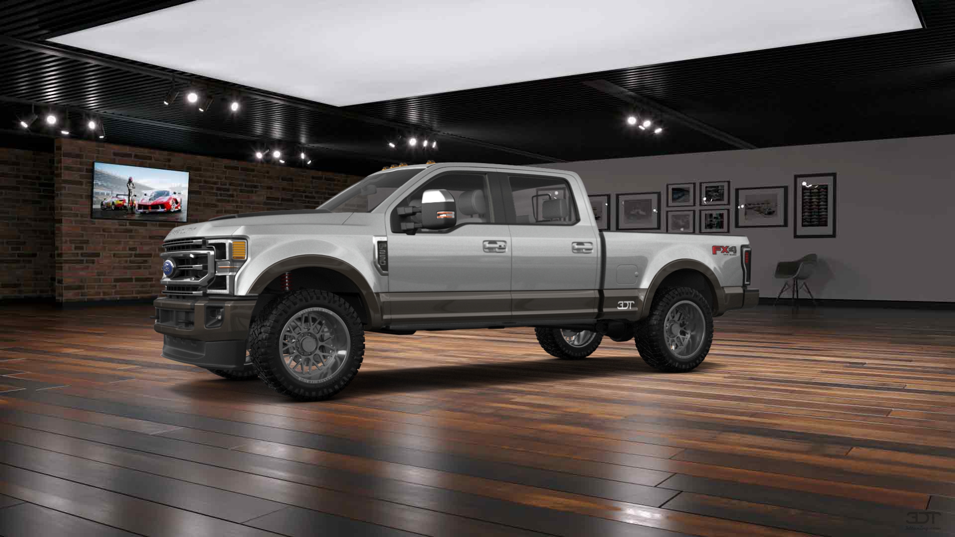 Ford F-250 4 Door pickup truck 2021 tuning