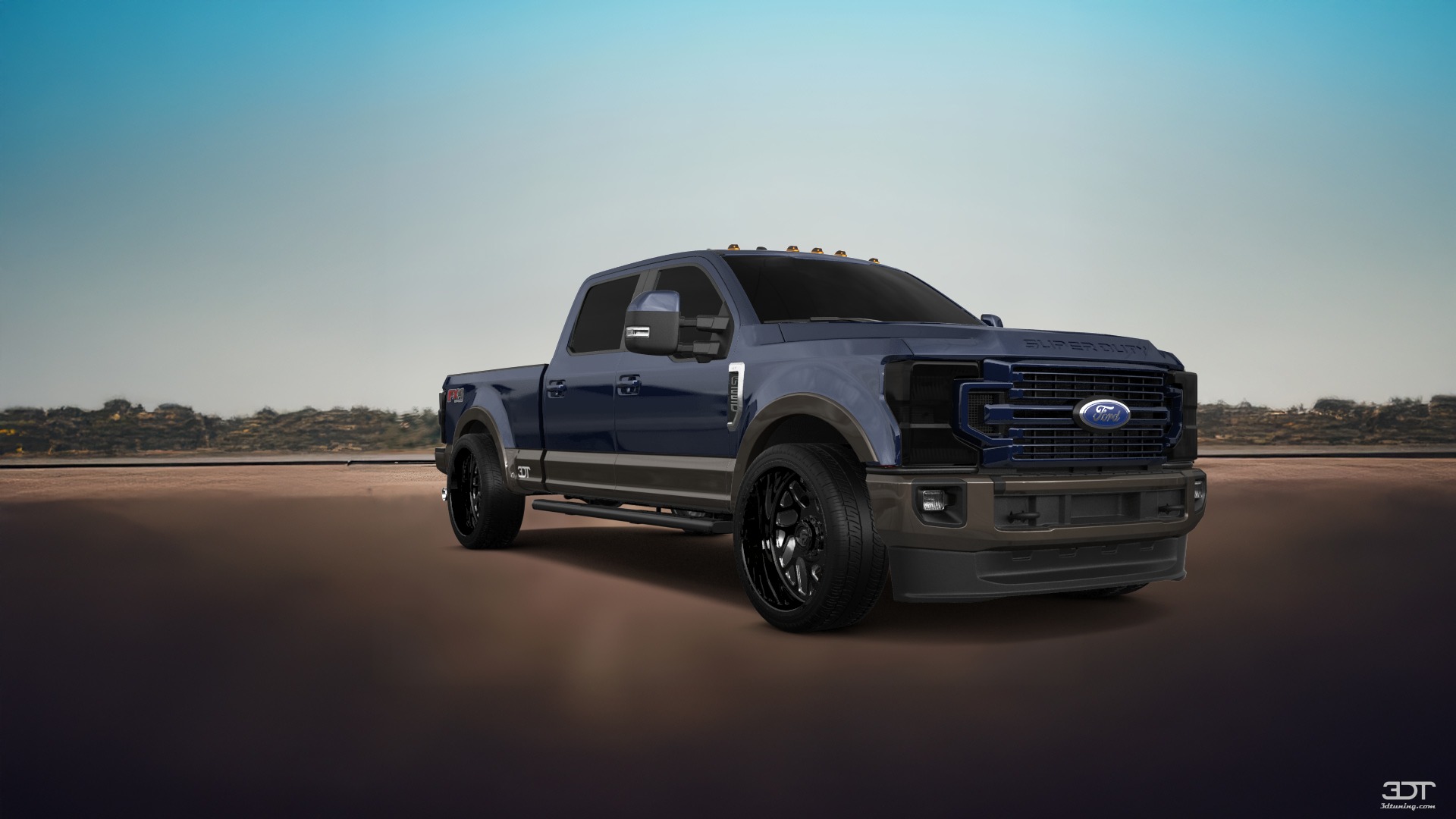 Ford F-250 4 Door pickup truck 2021 tuning