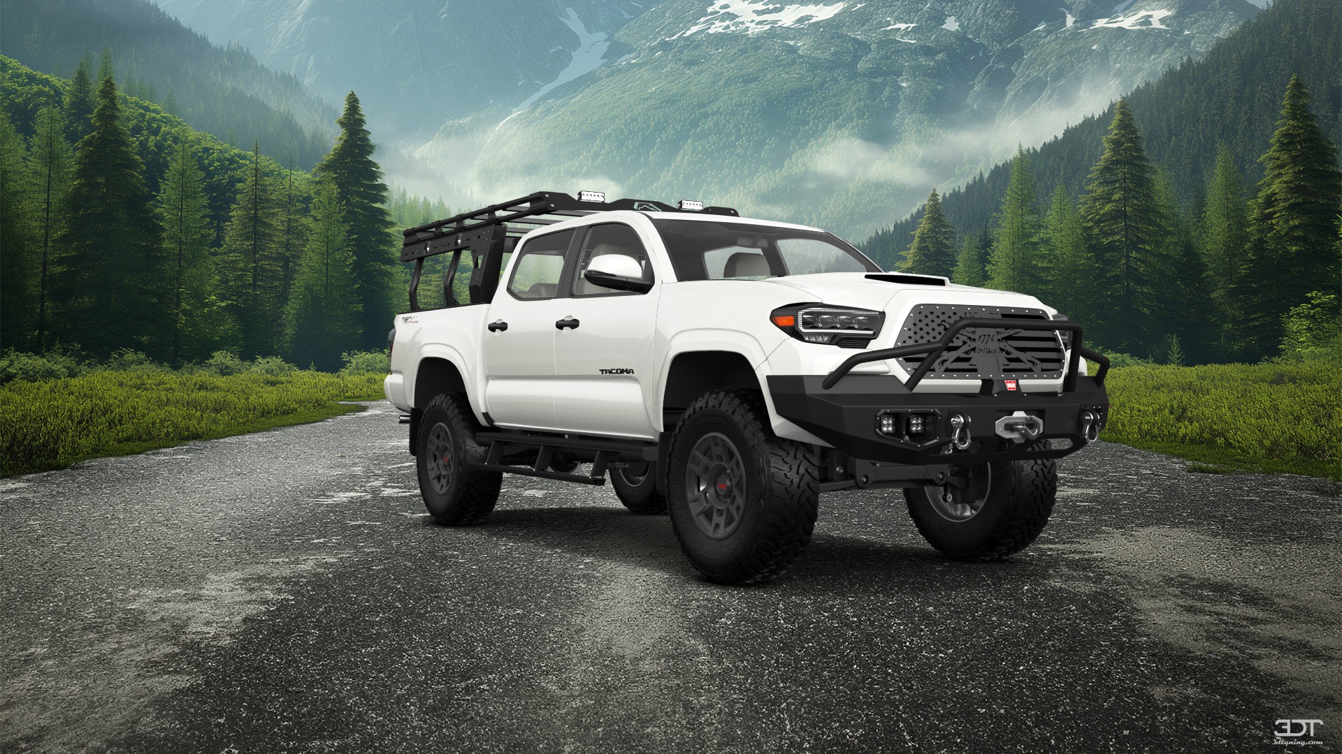Toyota Tacoma 4 Door pickup truck 2018 tuning