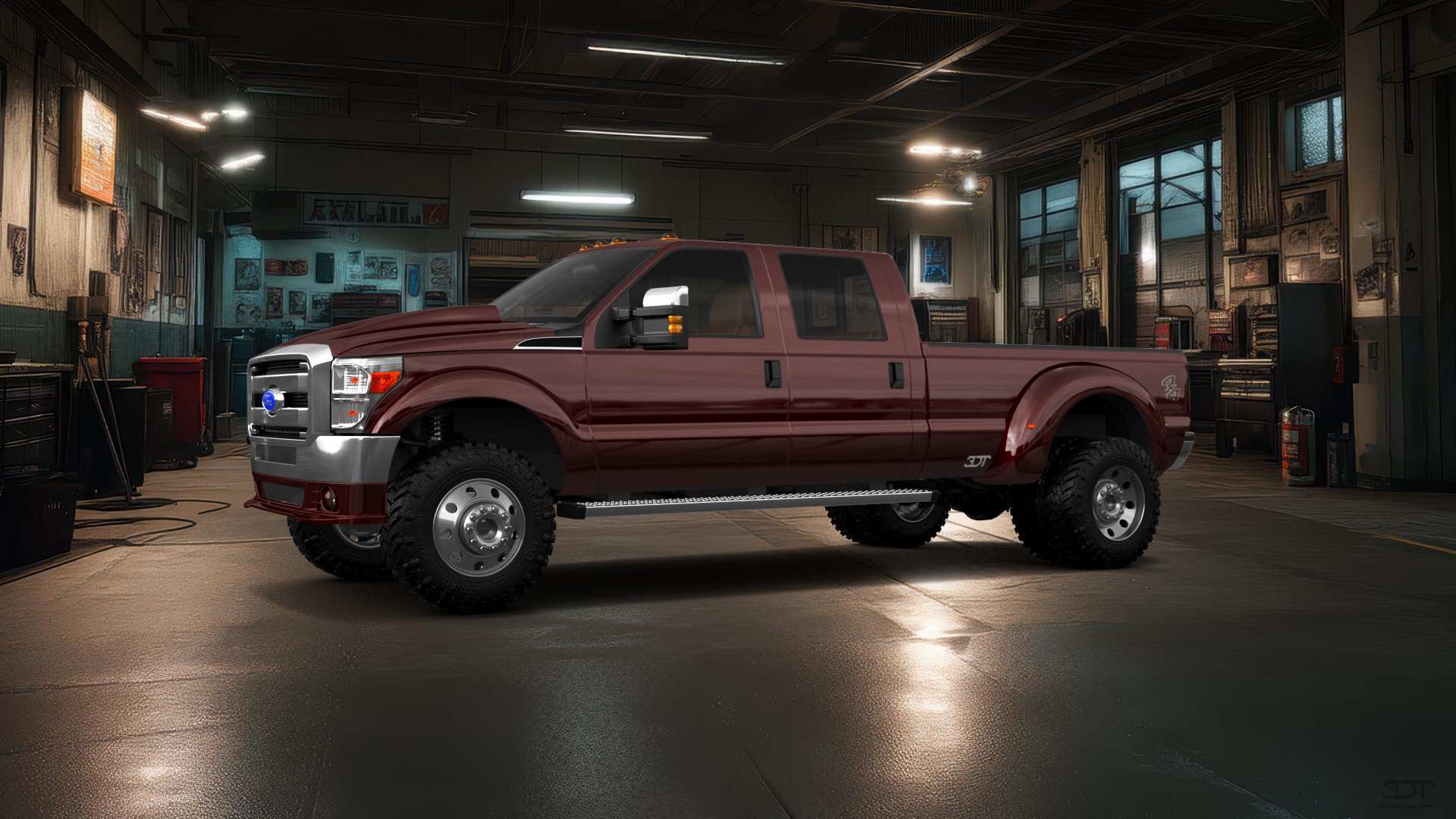 Ford F-350 DRW 4 Door pickup truck 2013 tuning