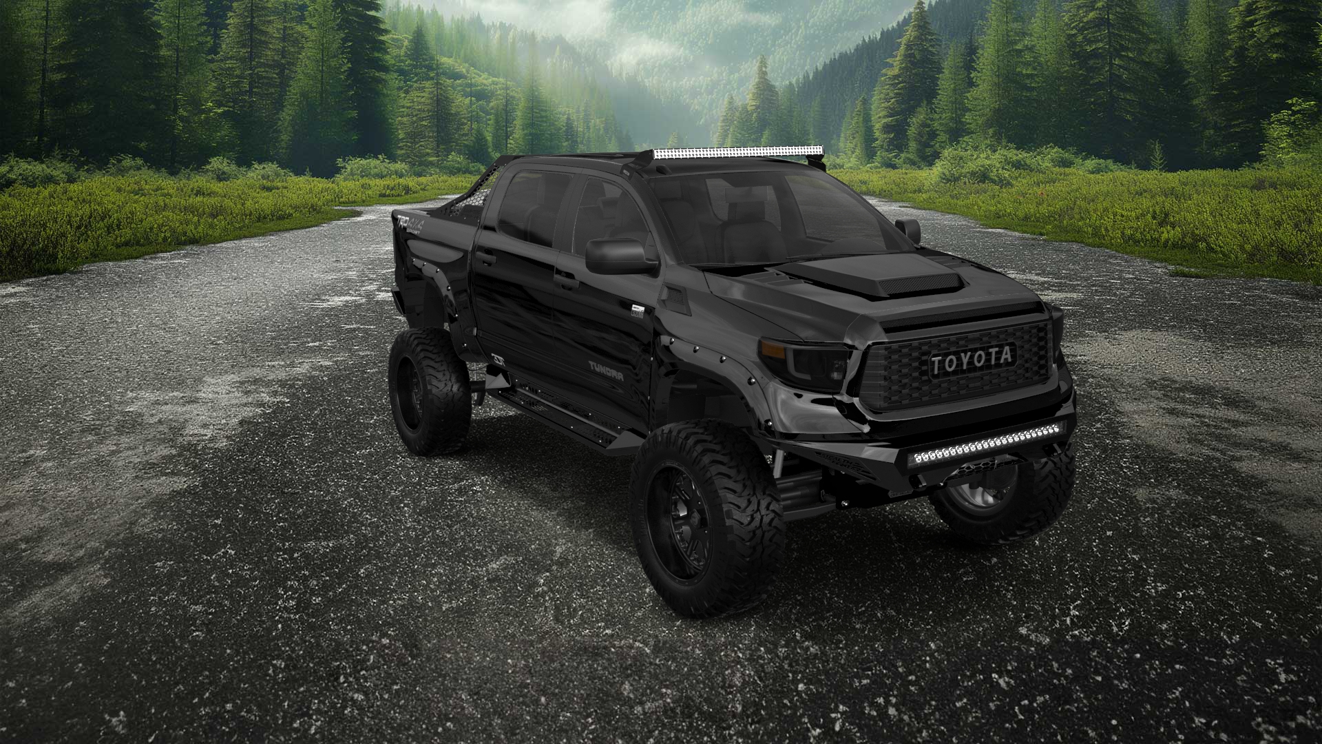 Toyota Tundra 4 Door pickup truck 2018 tuning