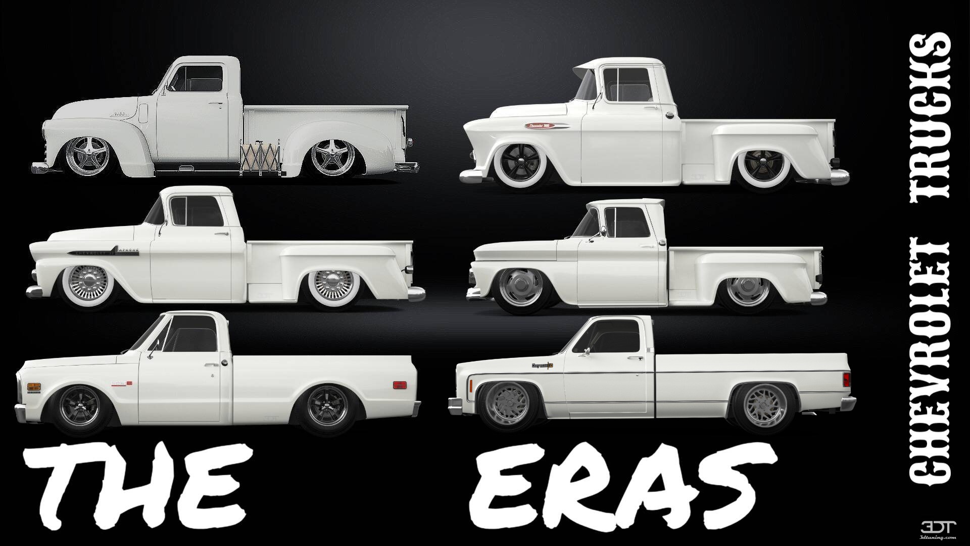 Tuning Chevrolet Silverado C-10 2 Door pickup truck 1973