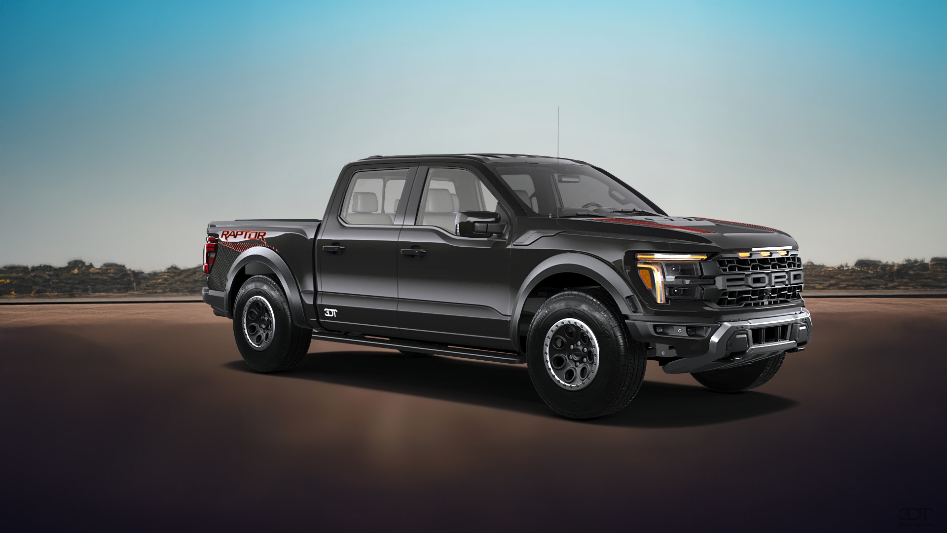 Ford F-150 Raptor 4 Door pickup truck 2024