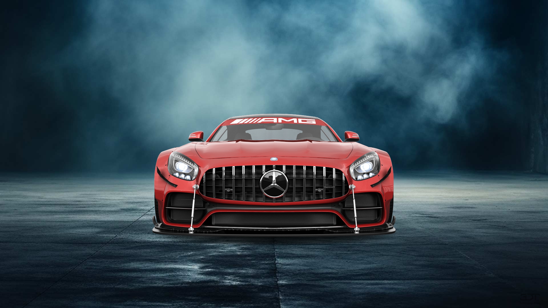 Mercedes AMG GT 2 door fastback coupe 2016