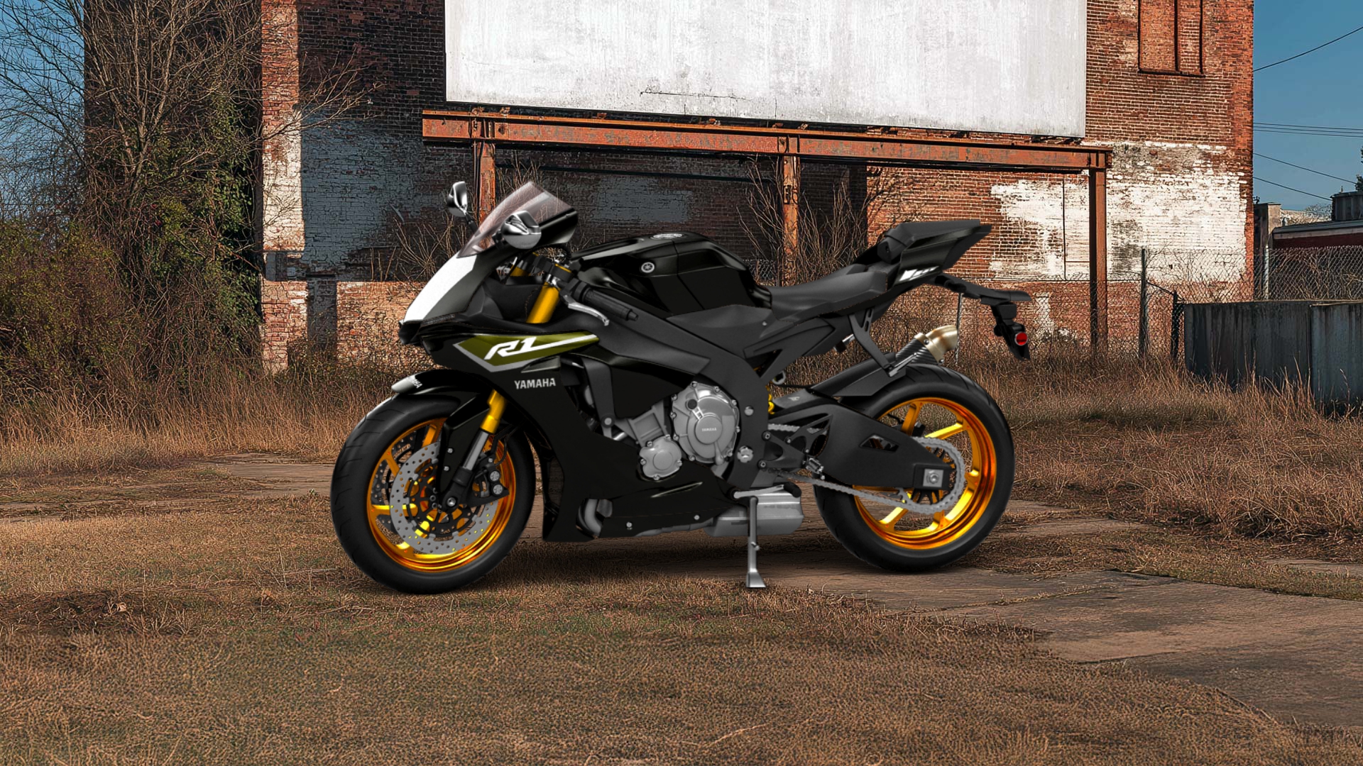 Yamaha YZF R1 Sport Bike 2015 tuning
