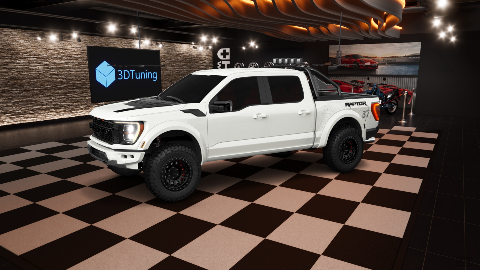 Ford F-150 Raptor 4 Door pickup truck 2021 tuning