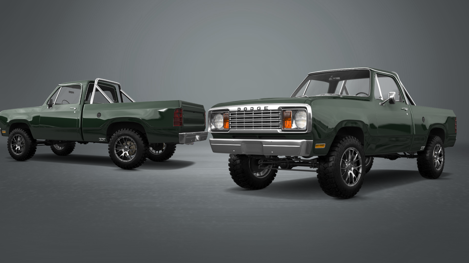 Dodge Power Wagon W200 2 Door pickup truck 1977 Images