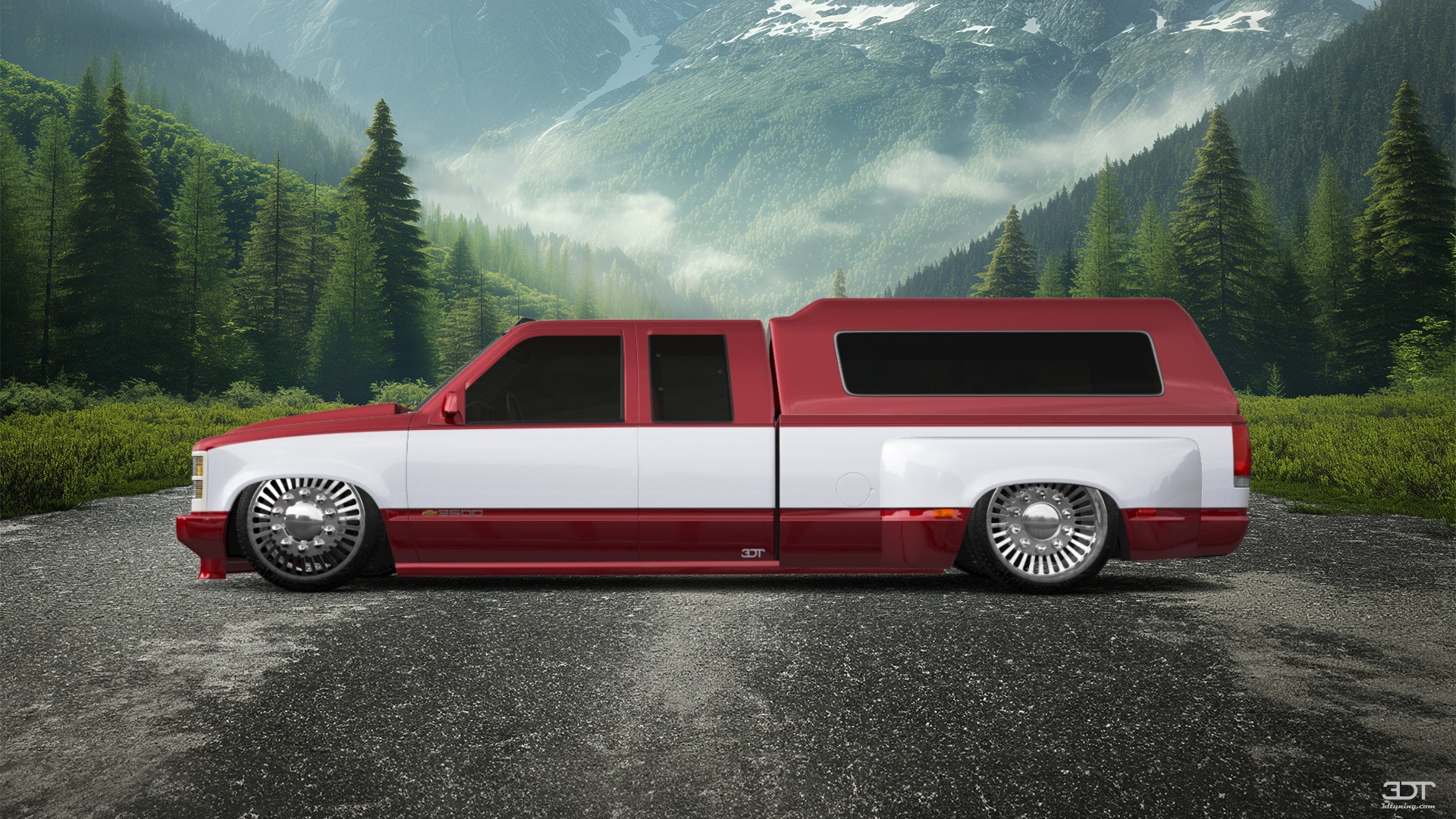 Chevrolet K3500 Extended Cab Pickup Truck 1988