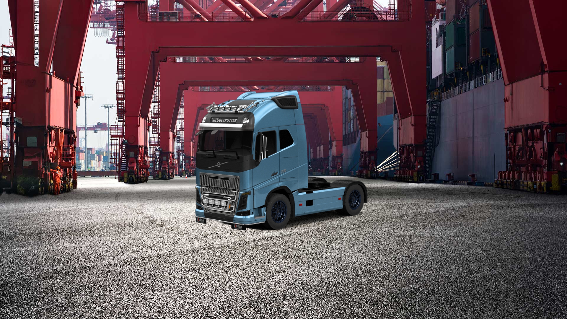 Volvo FH16 Globetrotter XL Cab Truck 2013 tuning