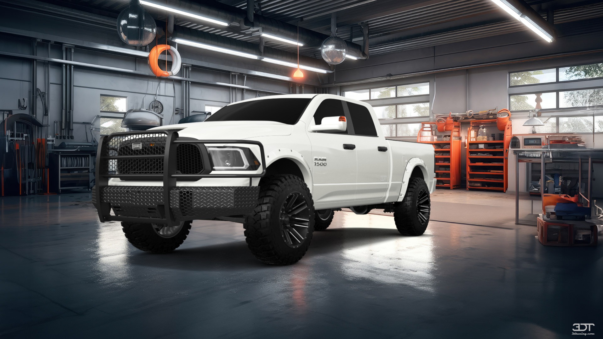 Dodge Ram 1500 6.4 ft box 4 Door pickup truck 2013 tuning