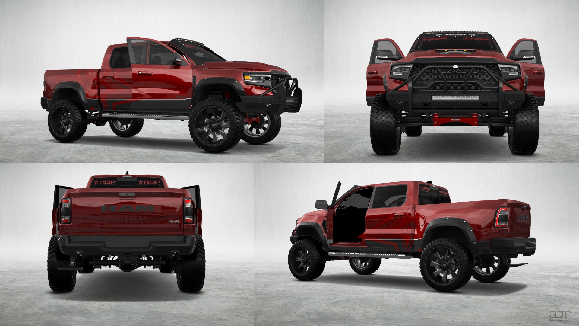 Dodge Ram 1500 TRX 4 Door pickup truck 2021 tuning